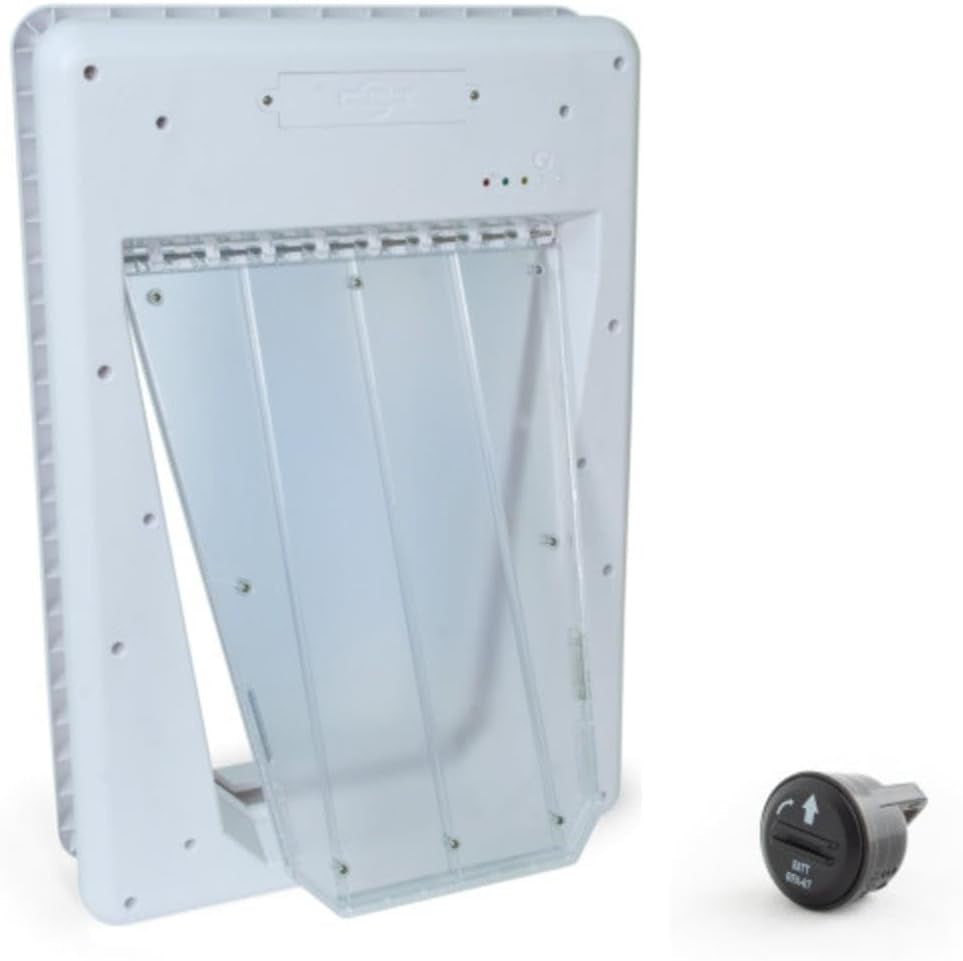 Electronic Smartdoor – Automatic Dog and Cat Door– Collar Activated with Smartkey