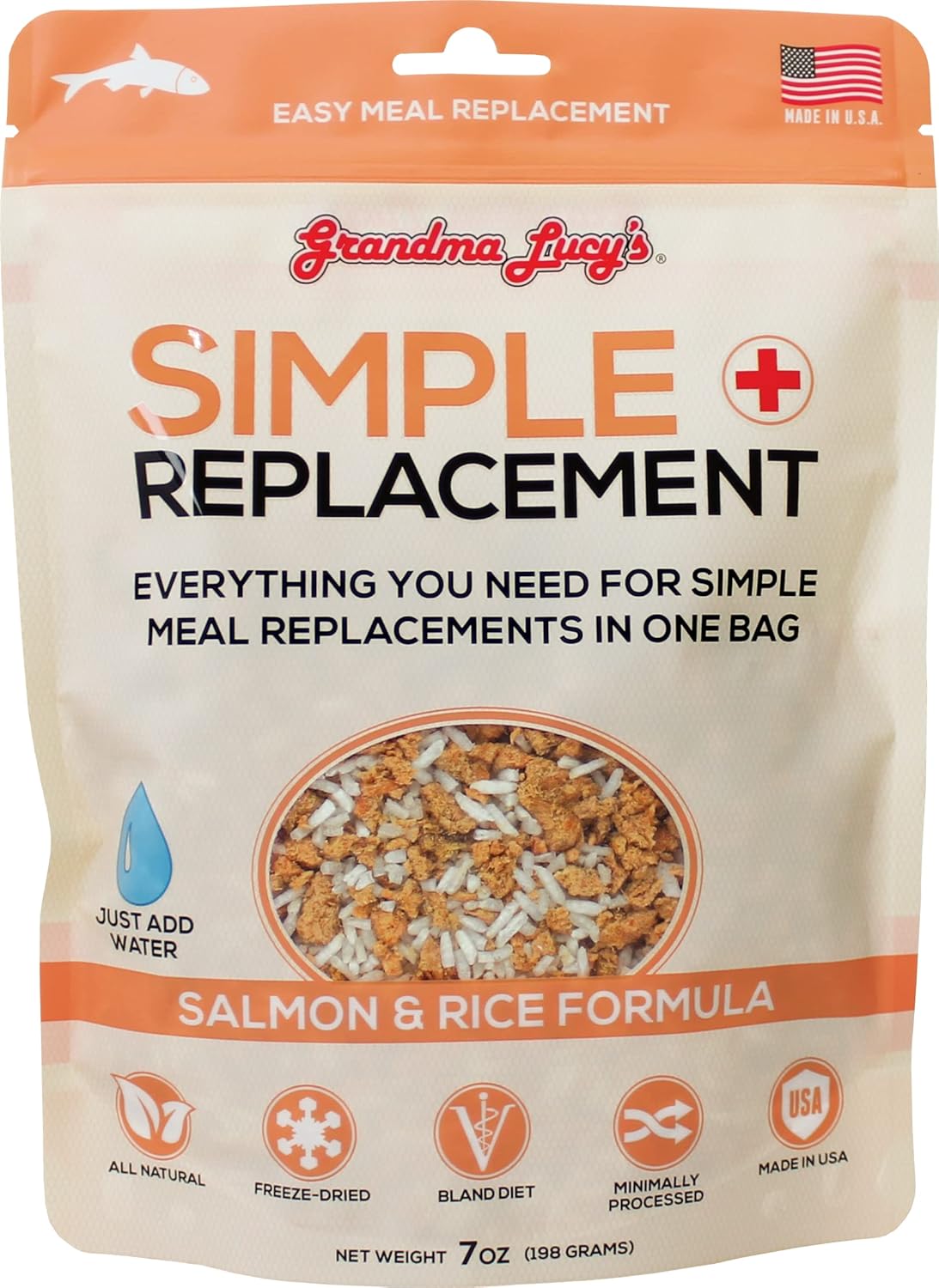 Simple Replacement Salmon and Rice - 7Oz