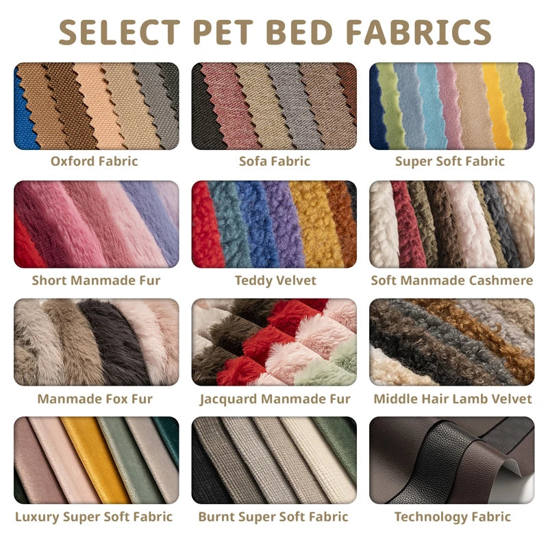 Hot Seller Four Seasons Universal Soft Indoor Donut Dog Bed Waterproof Cats Pet House