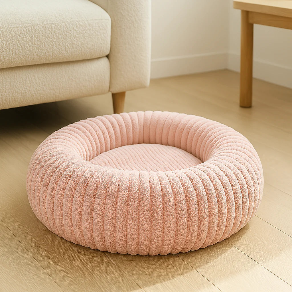 Hot Seller Four Seasons Universal Soft Indoor Donut Dog Bed Waterproof Cats Pet House