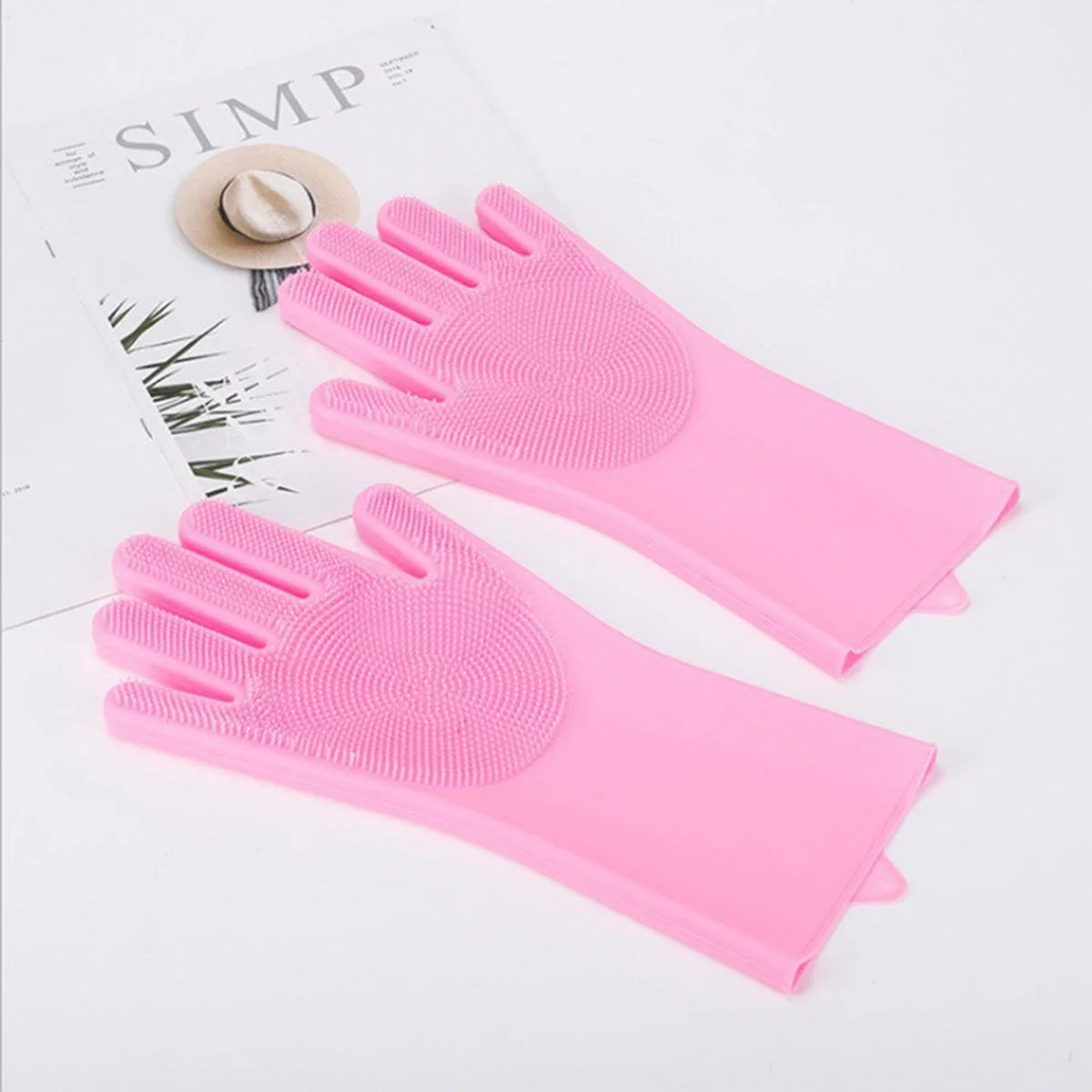 Bathroom Dog Cats Bath Brush Massage Gloves Soft Rubber Comb Pet Accessories for Cats Shower Cleaning Tools Suppliers
